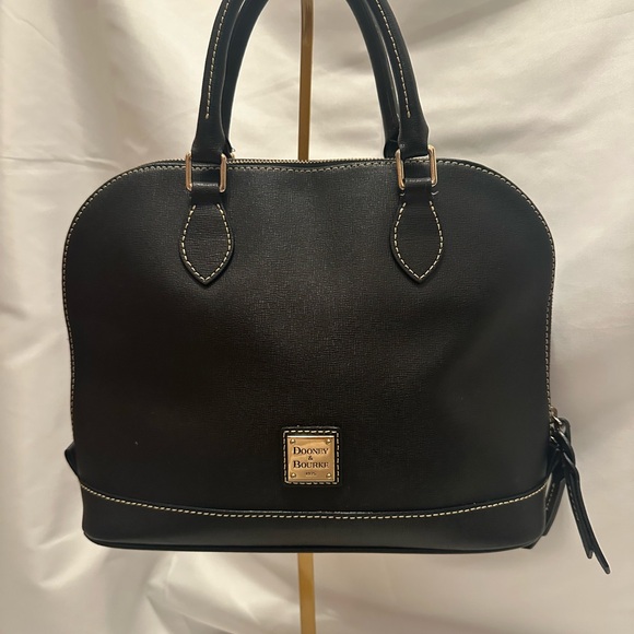 Dooney & Bourke Handbags - Dooney & Bourke Black Zip Zip Satchel